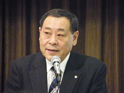 社員総会 中野会長挨拶