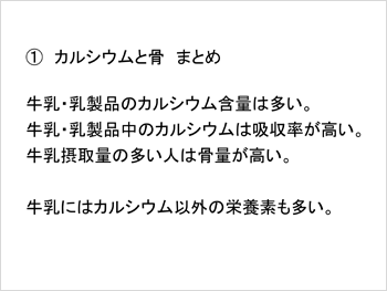 カルシウムと骨 まとめ