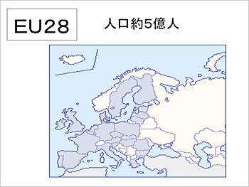 EU28の地図