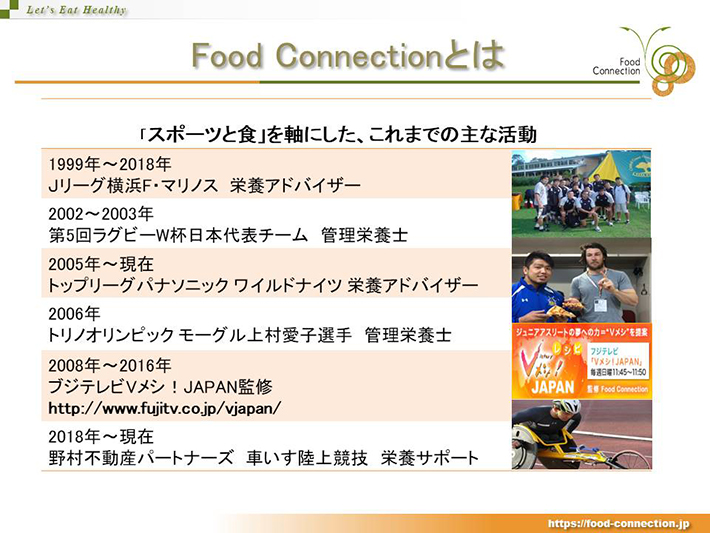 Food Coonectionとは