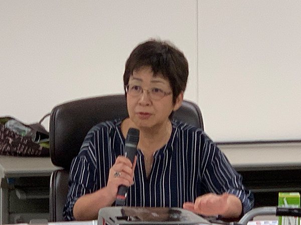 講演時の写真