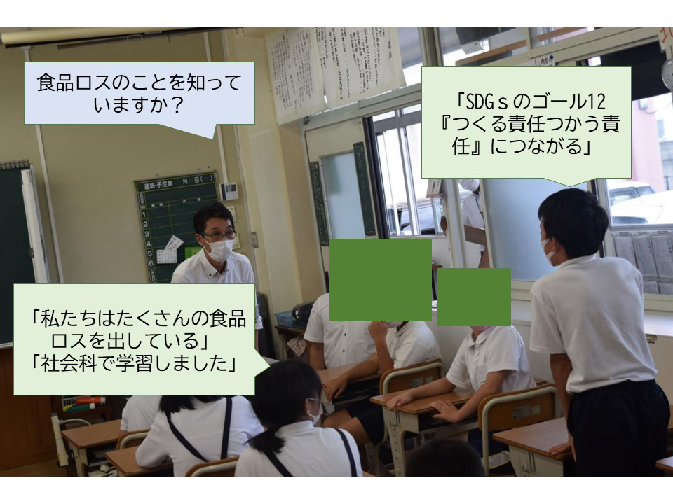 食品ロスのことを知ってますか?