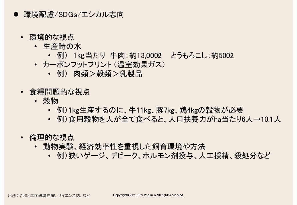 環境配慮/SDGs/エシカル志向