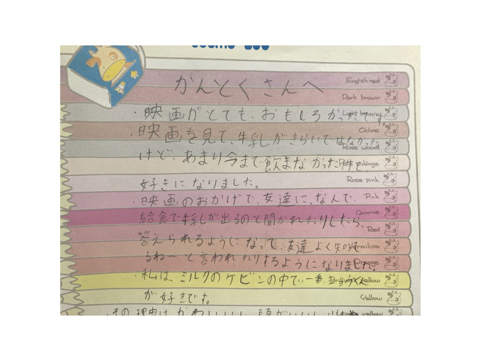 映画を見た感想