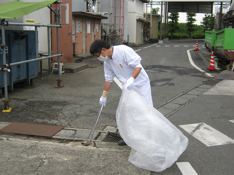 全国一斉清掃活動にチャレンジ！ 当日の様子