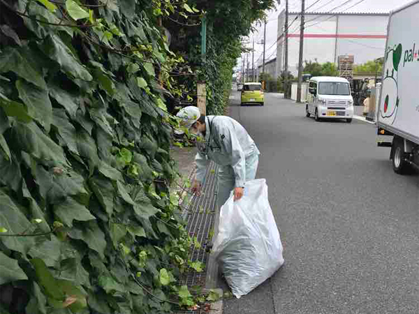 全国一斉清掃活動にチャレンジ！ 当日の様子