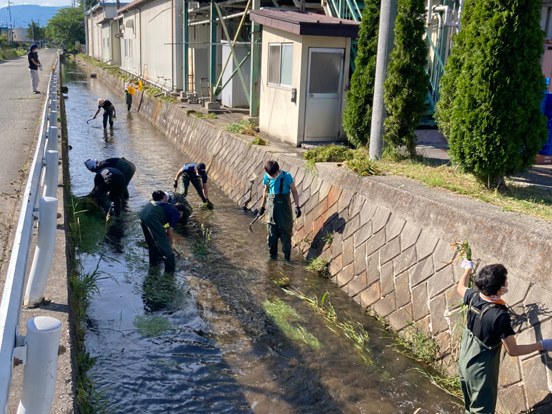 全国一斉清掃活動にチャレンジ！ 当日の様子