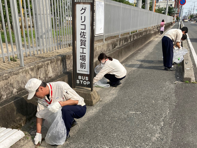 全国一斉清掃活動にチャレンジ！ 当日の様子