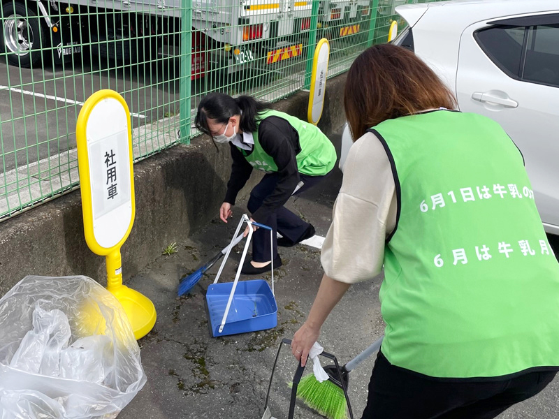 全国一斉清掃活動にチャレンジ！ 当日の様子