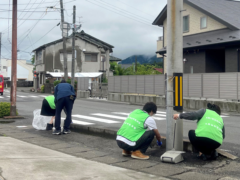 全国一斉清掃活動にチャレンジ！ 当日の様子