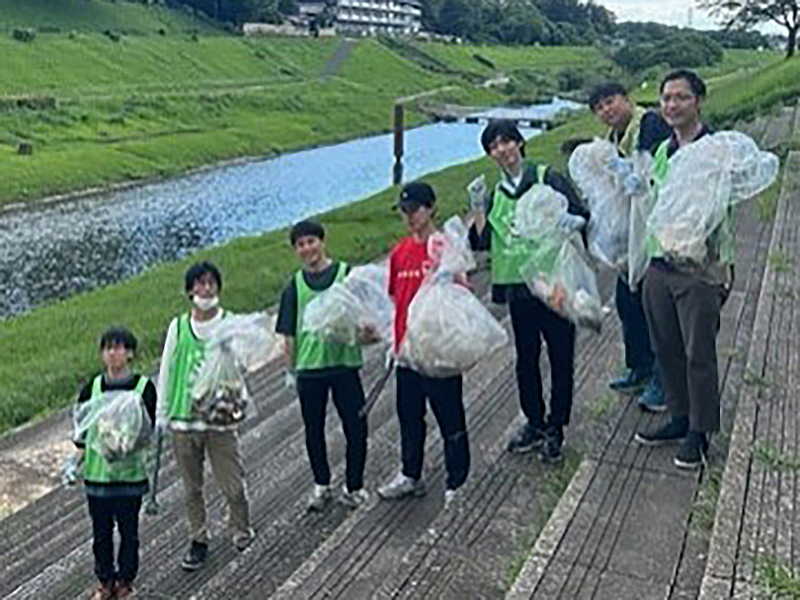 全国一斉清掃活動にチャレンジ！ 当日の様子