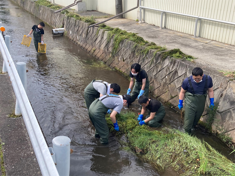 全国一斉清掃活動にチャレンジ！ 当日の様子