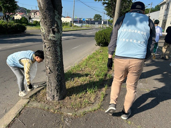 全国一斉清掃活動にチャレンジ! 当日の様子