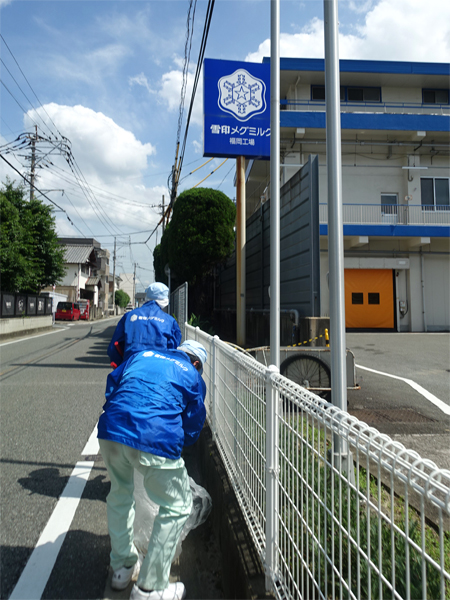 全国一斉清掃活動にチャレンジ! 当日の様子
