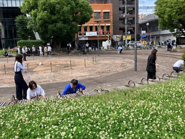全国一斉清掃活動にチャレンジ！ 当日の様子