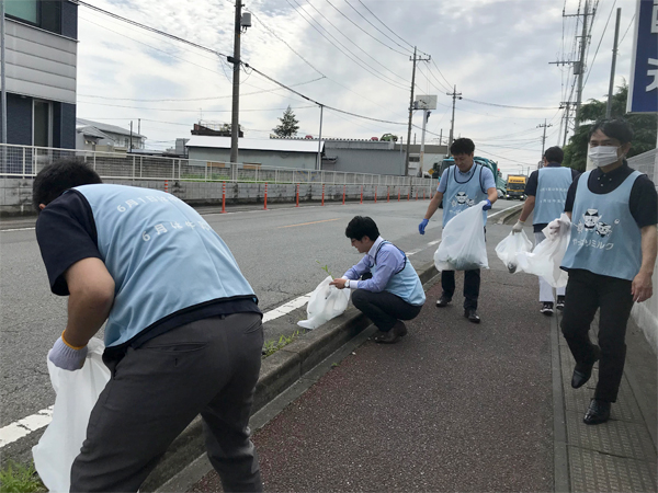 全国一斉清掃活動にチャレンジ！ 当日の様子