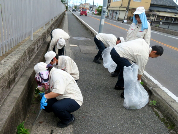 全国一斉清掃活動にチャレンジ！ 当日の様子