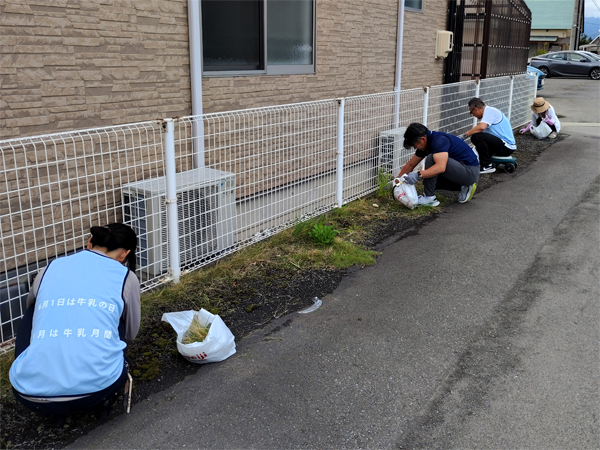全国一斉清掃活動にチャレンジ！ 当日の様子