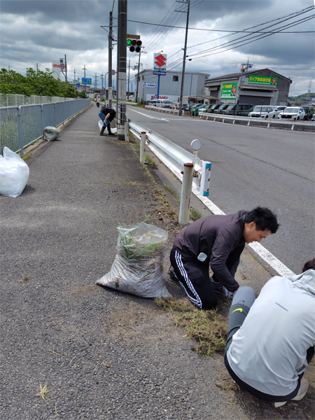 全国一斉清掃活動にチャレンジ！ 当日の様子
