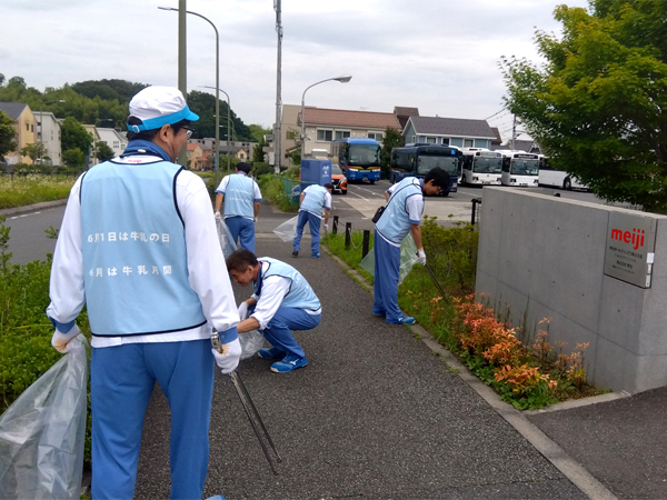 全国一斉清掃活動にチャレンジ！ 当日の様子