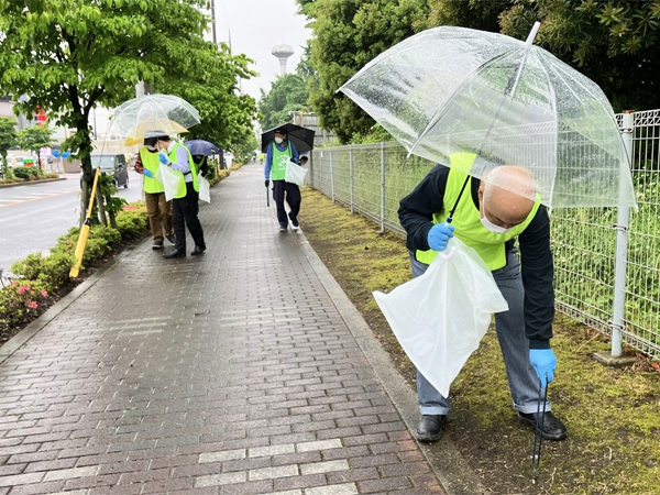 全国一斉清掃活動にチャレンジ！ 当日の様子