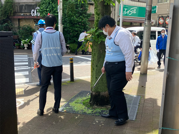 全国一斉清掃活動にチャレンジ！ 当日の様子
