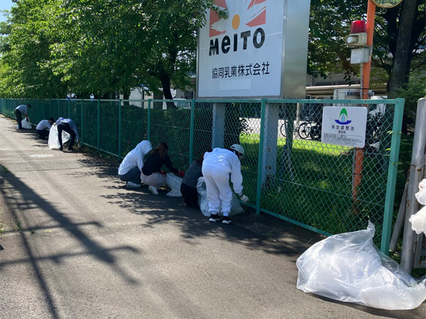 全国一斉清掃活動にチャレンジ！ 当日の様子